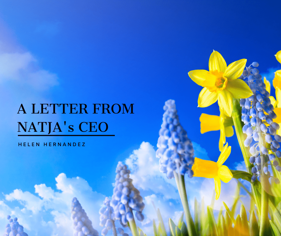 NATJA Notes May 16 Letter from NATJA CEO Helen Hernandez