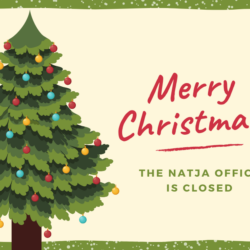 NATJA Office Closed December 25 to January 1